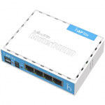 hAP Lite Classic  RB941-2nD  802.11n  10/100 Mbit/s  Ethernet LAN (RJ-45) ports 4