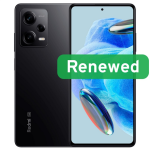 Xiaomi Renewed  Grade A  Redmi Note 12 Pro 5G  128 GB  Midnight Black