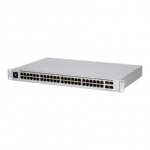 Ubiquiti  PRO 48  48-port, Layer 3 switch supporting 10G SFP+ connections with fanless cooling  Rack-mountable  L3