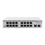 MikroTik Cloud Smart Switch with SwitchOS desktop case  CSS318-16G-2S+IN