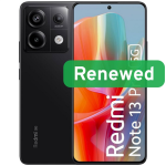 Xiaomi Renewed  Grade A  Redmi Note 13 Pro 5G  256 GB  Midnight Black