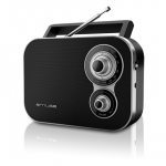 Muse  M-051R  2-band portable radio  Black