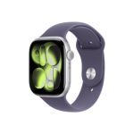 Apple Watch Series 11&nbsp;GPS + Cellular 46mm Silver Aluminium Case with Purple Fog Sport Band - M/L  Apple