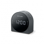 Muse  Dual Alarm Clock radio PLL  M-185CR  AUX in  Black