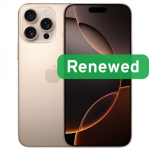 Apple Renewed Grade A  Apple iPhone 16 Pro Max  Desert Titanium  6.9 "  OLED