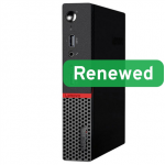 Lenovo Renewed Grade A  ThinkCentre M715q  AMD Ryzen 5  2400GE  8 GB