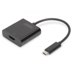 Digitus  USB Type-C to HDMI Adapter  DA-70852  Black  USB Type-C