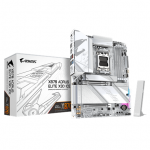 Gigabyte X870 AORUS ELITE X3D ICE  Processor family AMD  Processor socket AM5  DDR5  Supported hard disk drive interfaces SATA, M.2