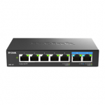 D-Link  7-Port Multi-Gigabit Unmanaged Switch  DMS-107/E  Unmanaged  Desktop