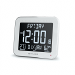 Muse  Wall Clock with Alarm Function  M-090 WMC  White