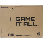 SALE OUT. Gigabyte GAMING A18 3VHK3EEC94SH 18" WQXGA AMD Ryzen 7 260/16GB/1TB/RTX 5060/Win11 Home/ENG kbd/2Y Warranty  Gigabyte A18 Gaming 3VH  Black Steel  18 "  IPS