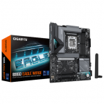 Gigabyte B860 EAGLE WIFI6E  Processor family Intel  Processor socket LGA1851  DDR5  Supported hard disk drive interfaces SATA, M.2