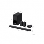 Sony  HT-S40R 5.1ch Home Cinema Soundbar with Wireless Rear Speakers  Black  No  USB port