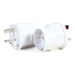 Cablexpert AC power adapter, EU Schuko socket to UK plug, 13 A   A-AC-EUFUKM-01   Power adapter