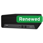 HP Renewed Grade C  EliteDesk 805 G6 SFF  AMD Ryzen 5 PRO  4650G  16 GB