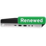 HP Renewed Grade A  EliteDesk 800 G4  Intel Core i5  i5-8500T  8 GB