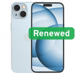 Apple Renewed Grade C  iPhone 15  Blue  6.1 "  128 GB