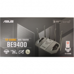 SALE OUT. Asus TUF-BE9400 Tri-Band WiFi 7 Gaming Router, EU+UK  SALE OUT. TUF-BE9400 Tri-Band WiFi 7 Gaming Router, EU+UK  802.11ax  688/2885/5764 Mbit/s  Ethernet LAN (RJ-45) ports 3
