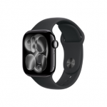 Apple Watch Series 11&nbsp;GPS + Cellular 42mm&nbsp;Jet Black Aluminium Case with Black Sport Band - M/L  Apple