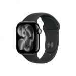 Apple Watch Series 11&nbsp;GPS + Cellular 42mm&nbsp;Jet Black Aluminium Case with Black Sport Band - S/M  Apple