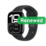Apple Renewed Grade B  Apple Watch Series 10 LTE 46mm  Jet Black