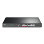 TP-LINK  Switch  TL-SL1218P  Unmanaged  Rackmountable