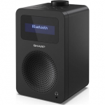 Sharp DR-430(BK) Digital Radio, FM/DAB/DAB+, Bluetooth 5.0, Midnight Black  Sharp  Digital Radio  DR-430(BK)  Bluetooth