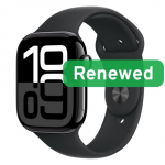 Apple Renewed Grade C  Apple Watch Series 10 LTE 46mm  Jet Black