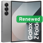 Samsung Renewed Grade B  Galaxy Z Fold 6  Silver Shadow  7.6 "  256 GB