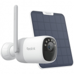 Reolink  Wireless Pan & Tilt Long Lasting Solar/Battery Camera with Spotlights  Altas Series B630 with Solar Panel  Bullet  4 MP