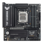 Asus TUF GAMING B850M-PLUS II  Processor family AMD  Processor socket AM5  DDR5  Supported hard disk drive interfaces SATA, M.2