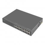 Digitus  8-Port Gigabit Ethernet PoE Injector, 802.3bt, 250 W  DN-95118