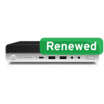 HP Renewed  Grade C  EliteDesk 800 G5 Desktop Mini  Intel Core I5-9500  8GB