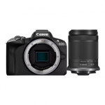 Canon  EOS R50 - digital camera RF-S 18-150mm F3.5-6.3 IS STM lens  Megapixel 24.2 MP  ISO sensitivity (max) ISO 51200  Wi-Fi