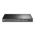 TP-LINK  24-Port Gigabit and 4-Port 10GE SFP+ L2+ Managed Switch with 24-Port PoE+  TL-SG3428XMP JetStream  Managed L2+  Rackmountable