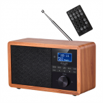 Adler  Radio DAB+ Bluetooth  AD 1184  Alarm function  Black/Brown