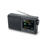 Muse  Portable Radio  M-117 DB  AUX in  Black