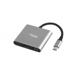Natec Multi-Port Adapter, Fowler, USB-C, HDMI, USB 3.0  Natec  USB-C Multiport Adapter  NMP-1607  Grey