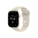 Apple Watch Series 12 GPS + Cellular 42mm Pearl White Ceramic Case with Sand Sport Band - S/M  Apple