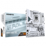 Gigabyte B850 EAGLE ICE  Processor family AMD  Processor socket AM5  DDR5  Supported hard disk drive interfaces SATA, M.2