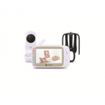 Motorola 5.0&rdquo; Wi-Fi Video Baby Monitor with Stargrip Crib Mount  VM45 Connect  White