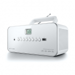 Muse  M-28RDW  Portable radio CD/MP3 Player with USB  White
