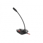 Genesis  Gaming microphone  Radium 100  Black and red  USB 2.0