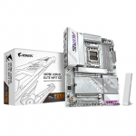Gigabyte X870E AORUS ELITE WIFI7 ICE  Processor family AMD  Processor socket AM5  DDR5  Supported hard disk drive interfaces SATA, M.2