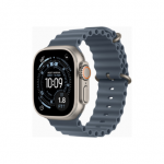 Apple Watch Ultra 3&nbsp;GPS + Cellular&nbsp;49mm&nbsp;Natural Titanium Case with Anchor Blue Ocean Band  Apple