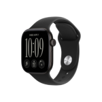 Apple Watch Series 12 GPS + Cellular 42mm Black Aluminium Case with Black Sport Band - S/M  Apple