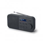 Muse  Alarm function  M-109DB  Portable radio  Black