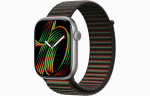 Apple Watch Series 11 GPS 46mm Space Gray Aluminum Case with Black Unity Sport Loop