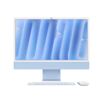Apple iMac 24" (2024) (M4 8-Core CPU, 8-Core GPU, 16GB RAM, 256GB SSD, INT) Blue
