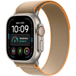 Apple Watch Ultra 4 GPS + Cellular 49mm Natural Titanium Case with Sand Trail Loop - S/M
